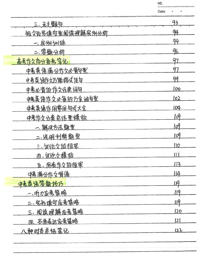 图片[3]-中考英语状元笔记 (126页)pdf文件-猪文网