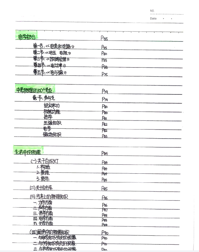 图片[2]-中考物理状元笔记（142页）pdf文件-猪文网